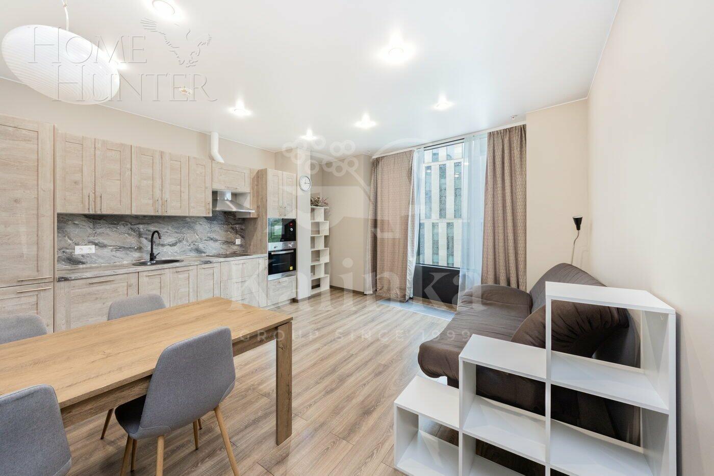 2-КОМН. АПАРТАМЕНТЫ С ОТДЕЛКОЙ 53.4 М² НА 9 ЭТАЖЕ