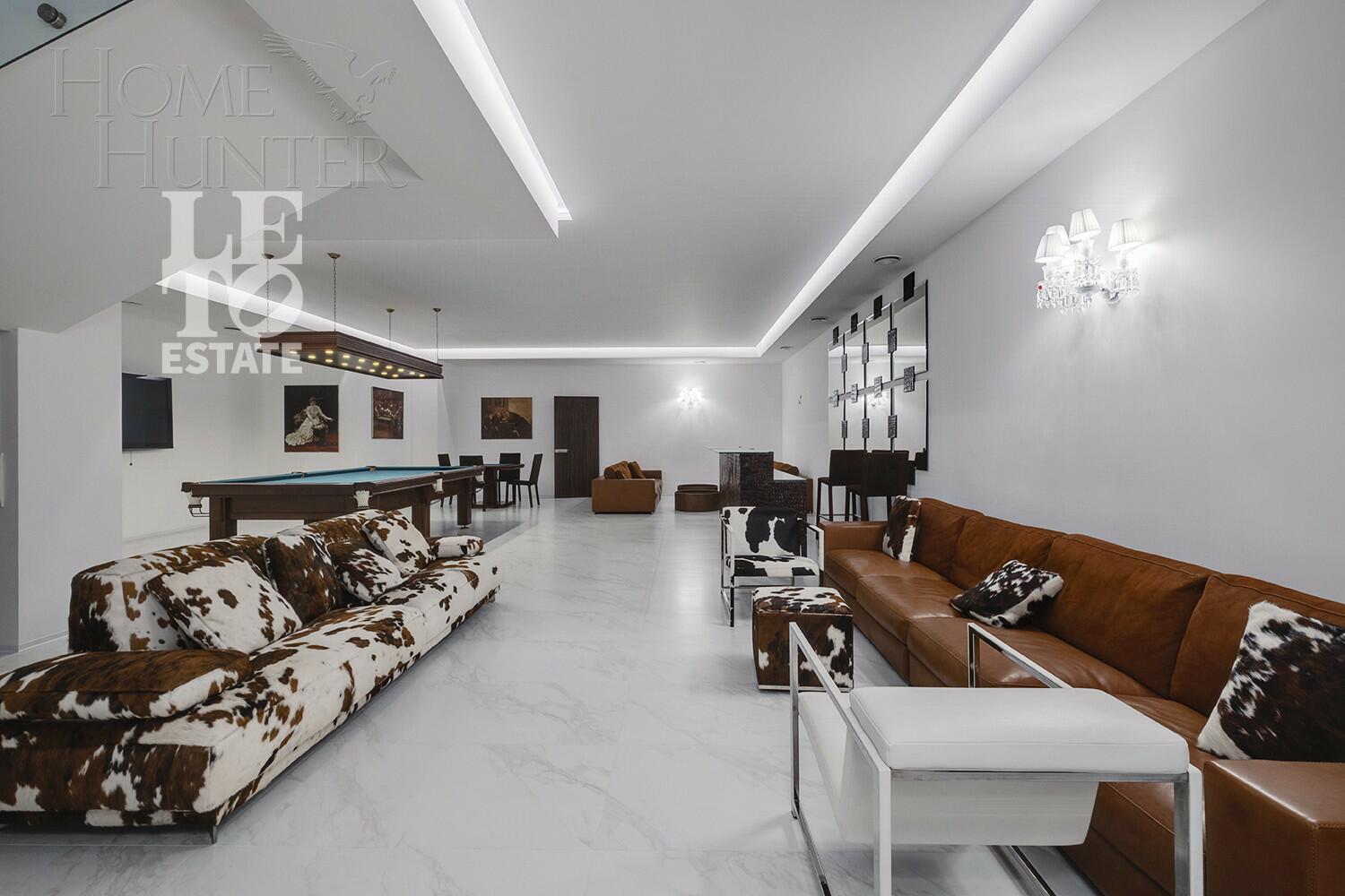 2-этажный коттедж 1 200 м² с отделкой