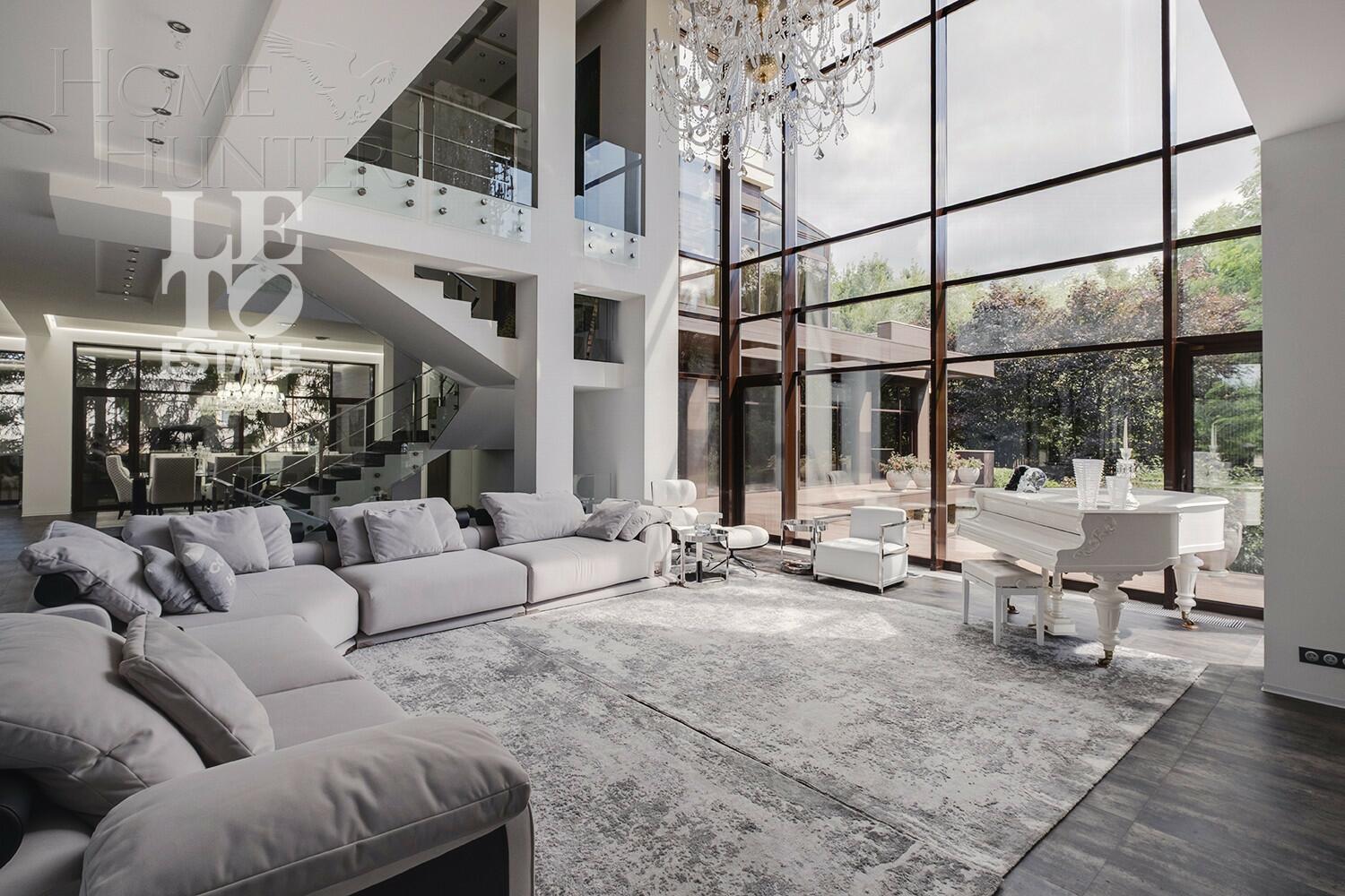 2-этажный коттедж 1 200 м² с отделкой