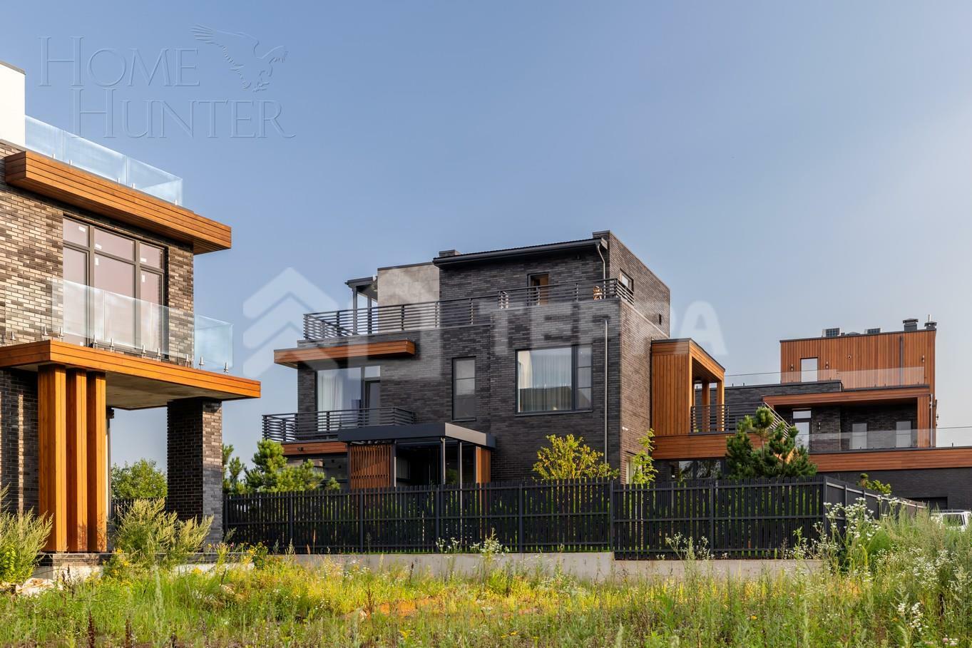 3-этажный коттедж 290 м² без отделки