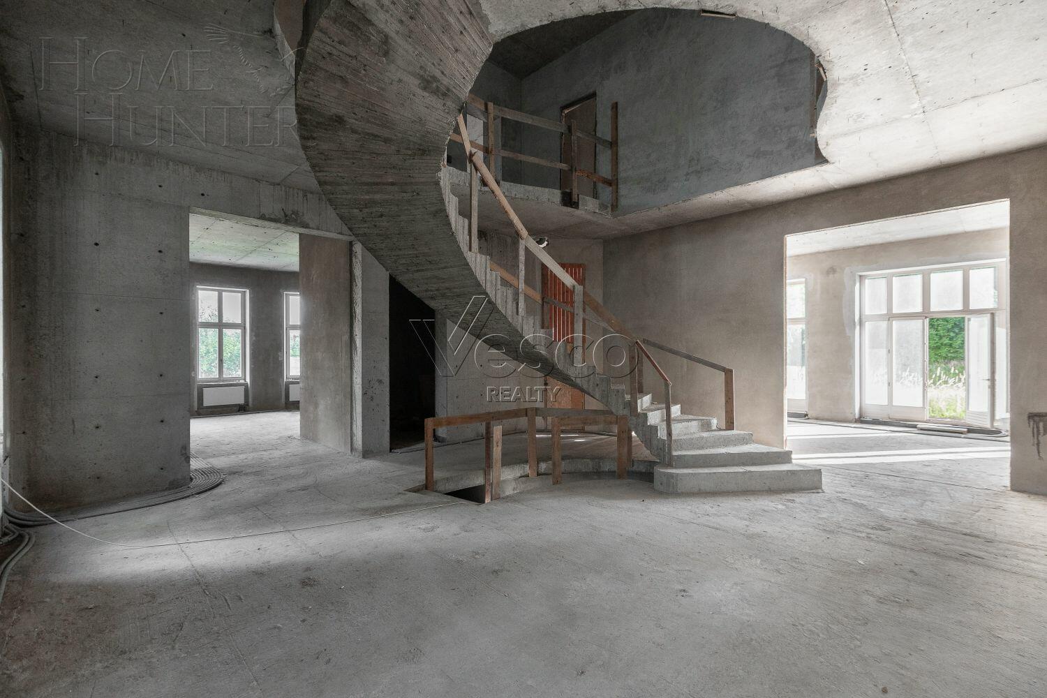 2-этажный коттедж 1 289 м² без отделки