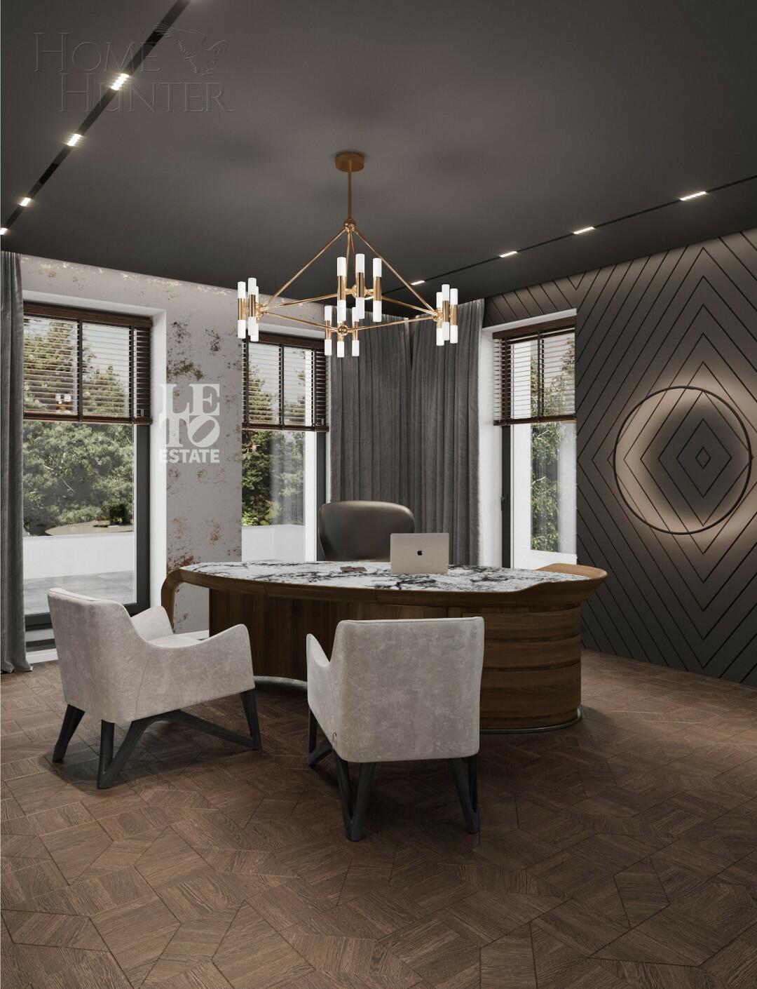 3-этажный коттедж 770 м² без отделки