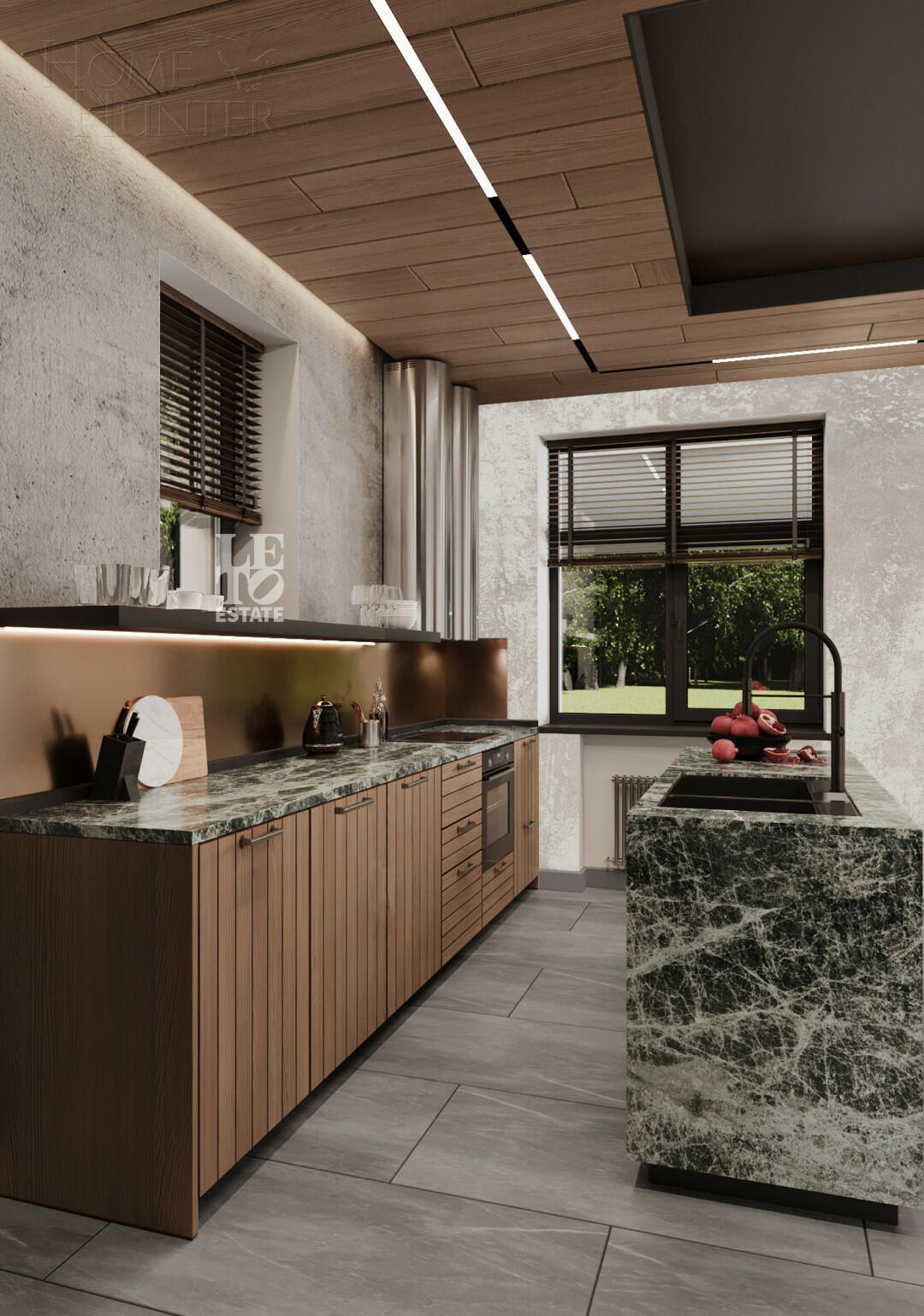 3-этажный коттедж 770 м² без отделки