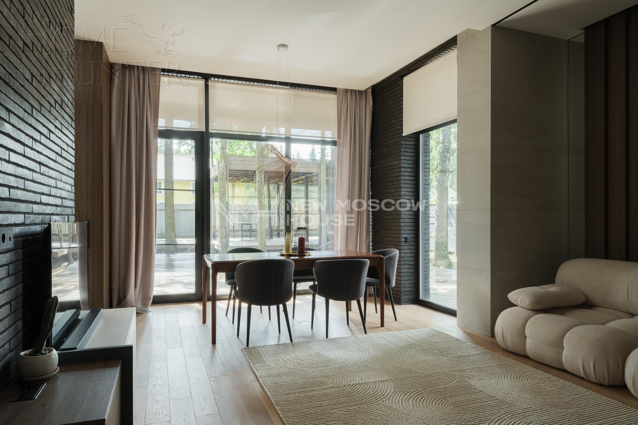 2-этажный коттедж 252 м² с отделкой