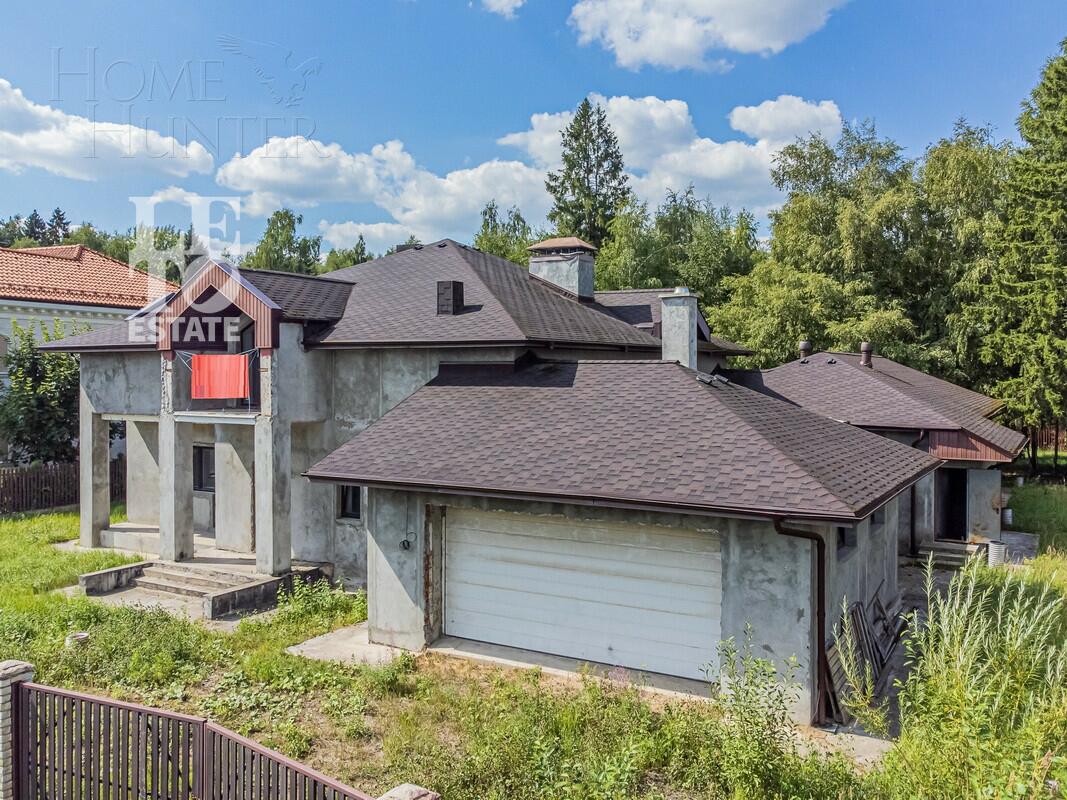 2-этажный коттедж 590 м² без отделки