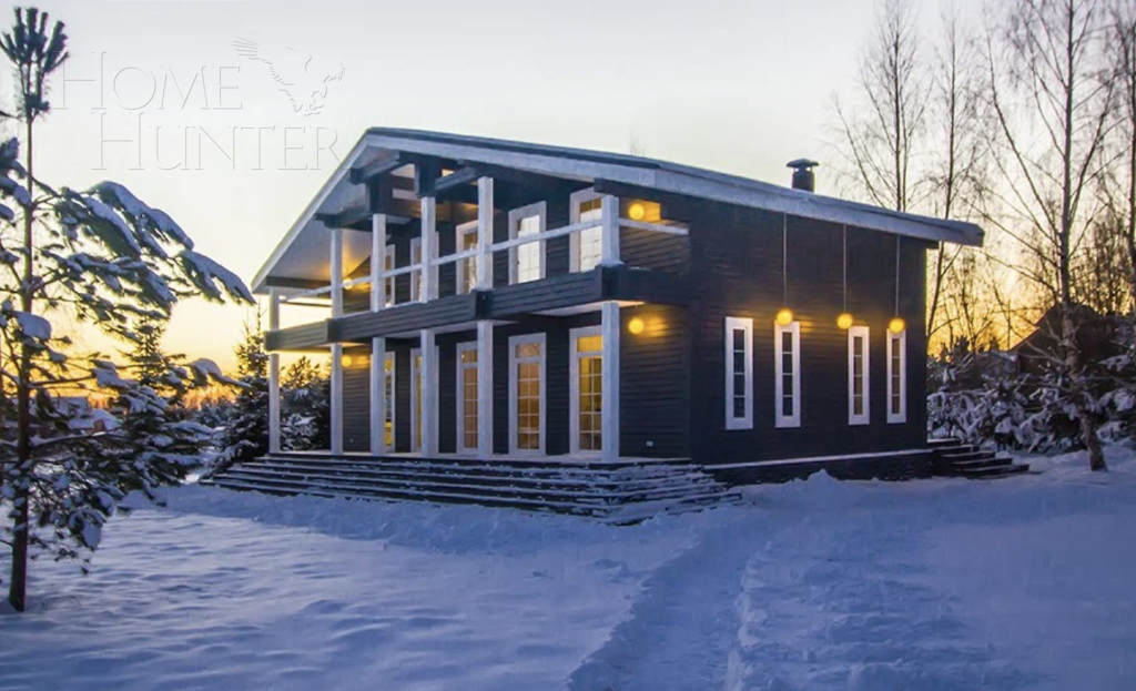 2-этажный коттедж 270 м² с отделкой