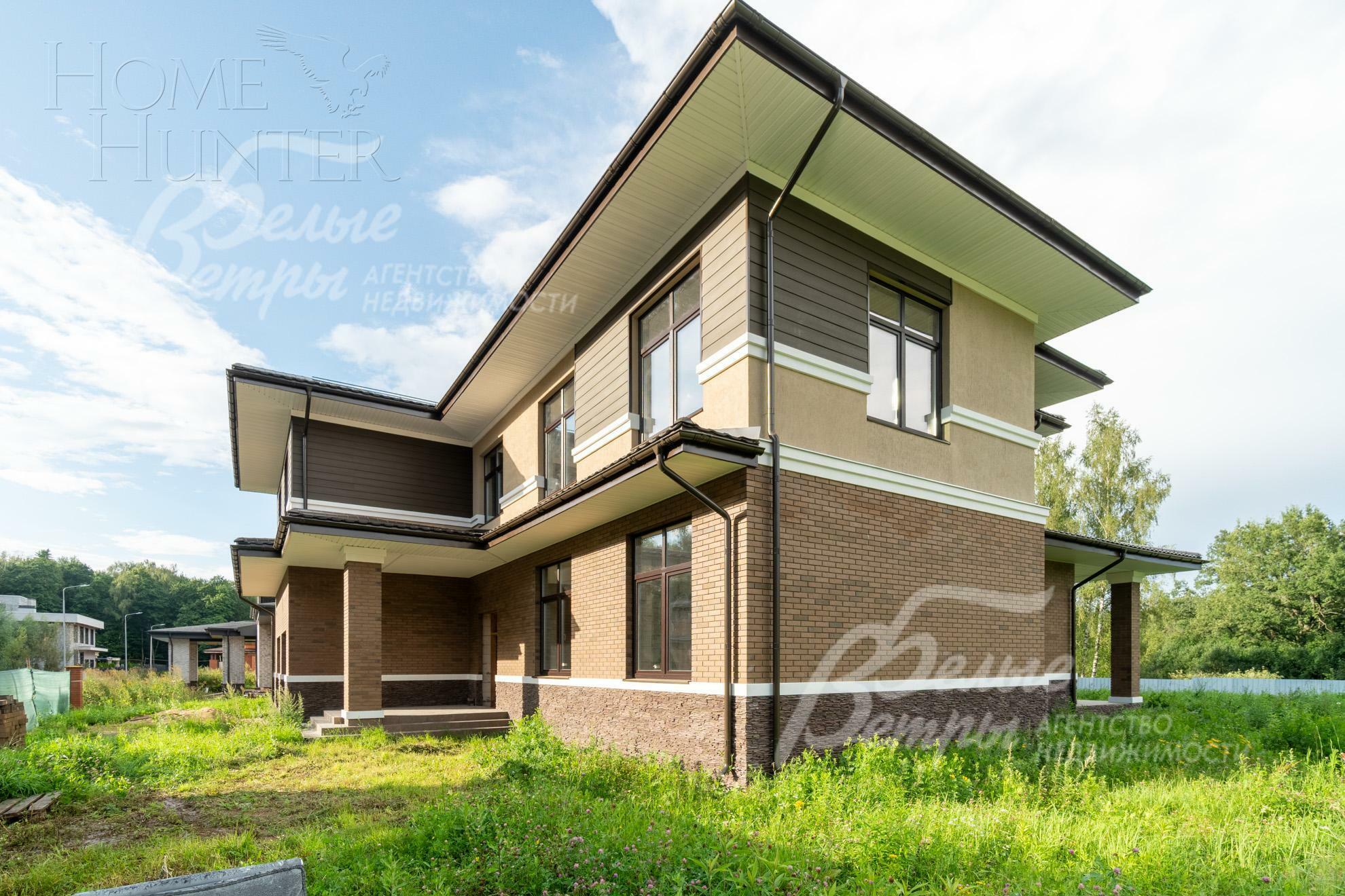 2-этажный коттедж 480 м² без отделки