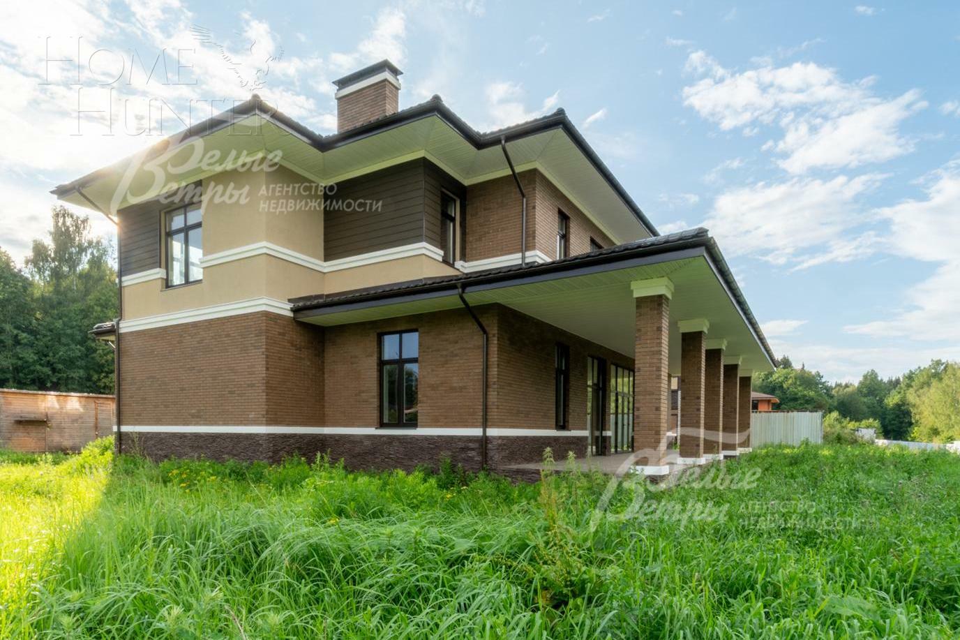 2-этажный коттедж 480 м² без отделки