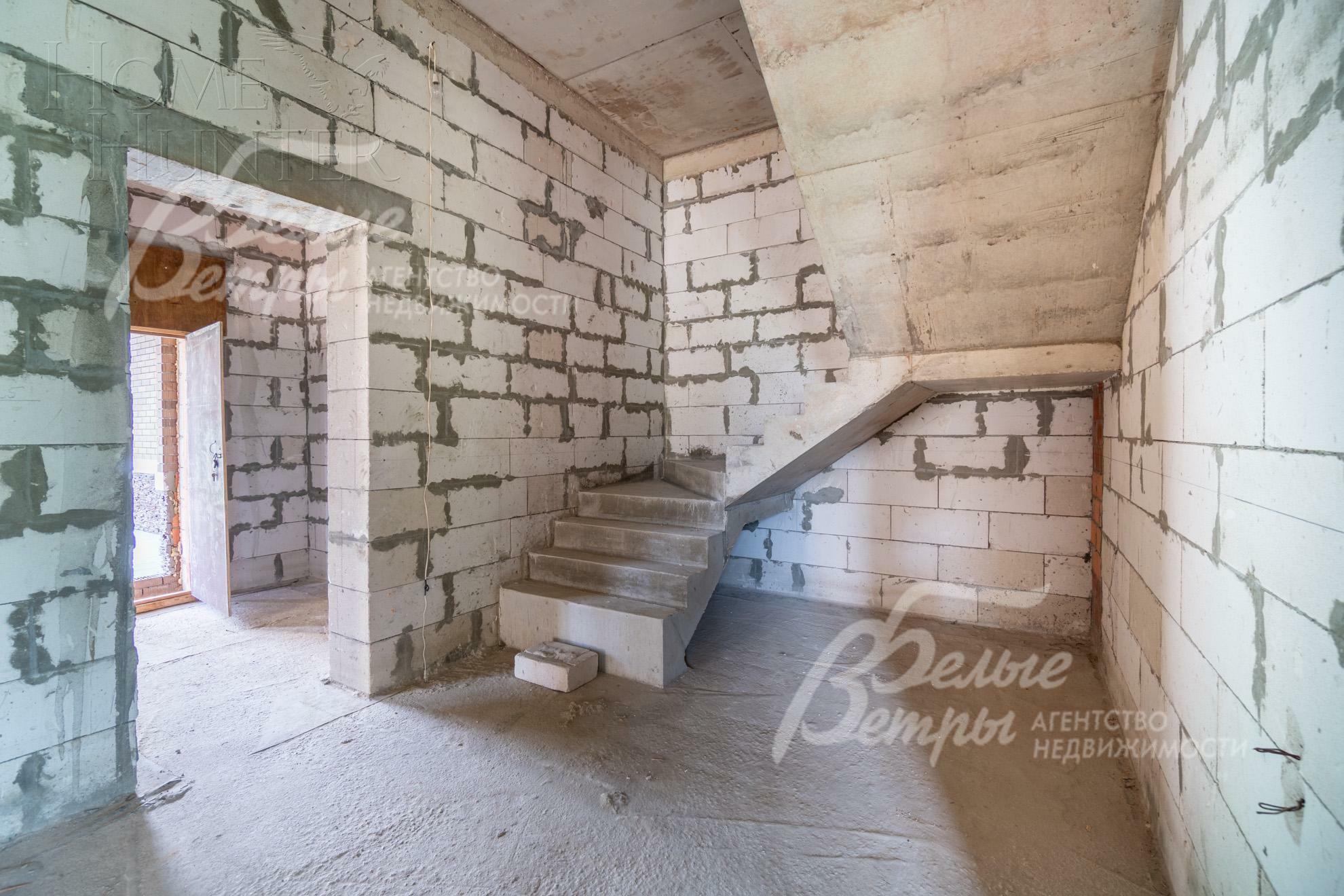 2-этажный коттедж 480 м² без отделки