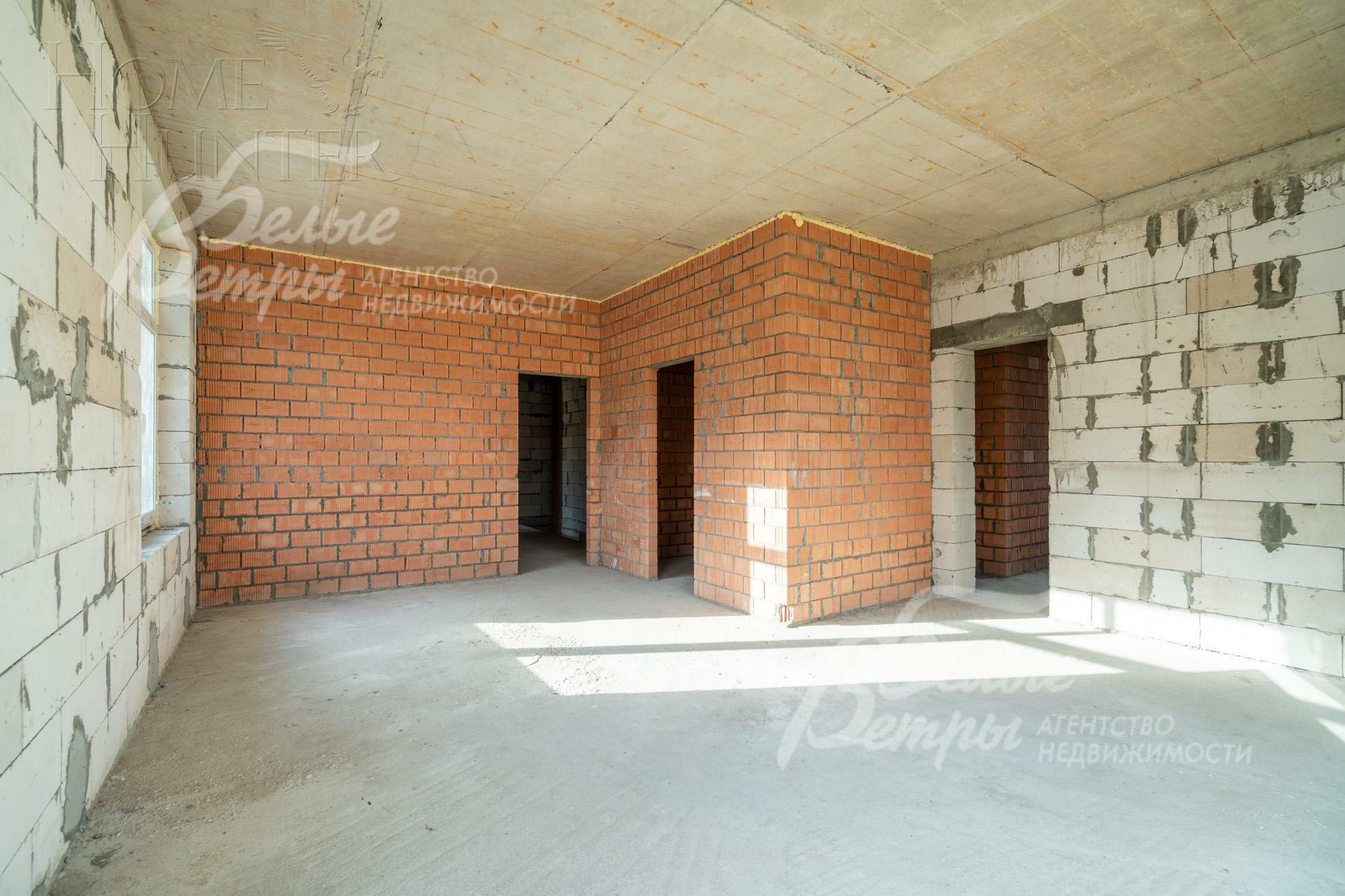 2-этажный коттедж 480 м² без отделки