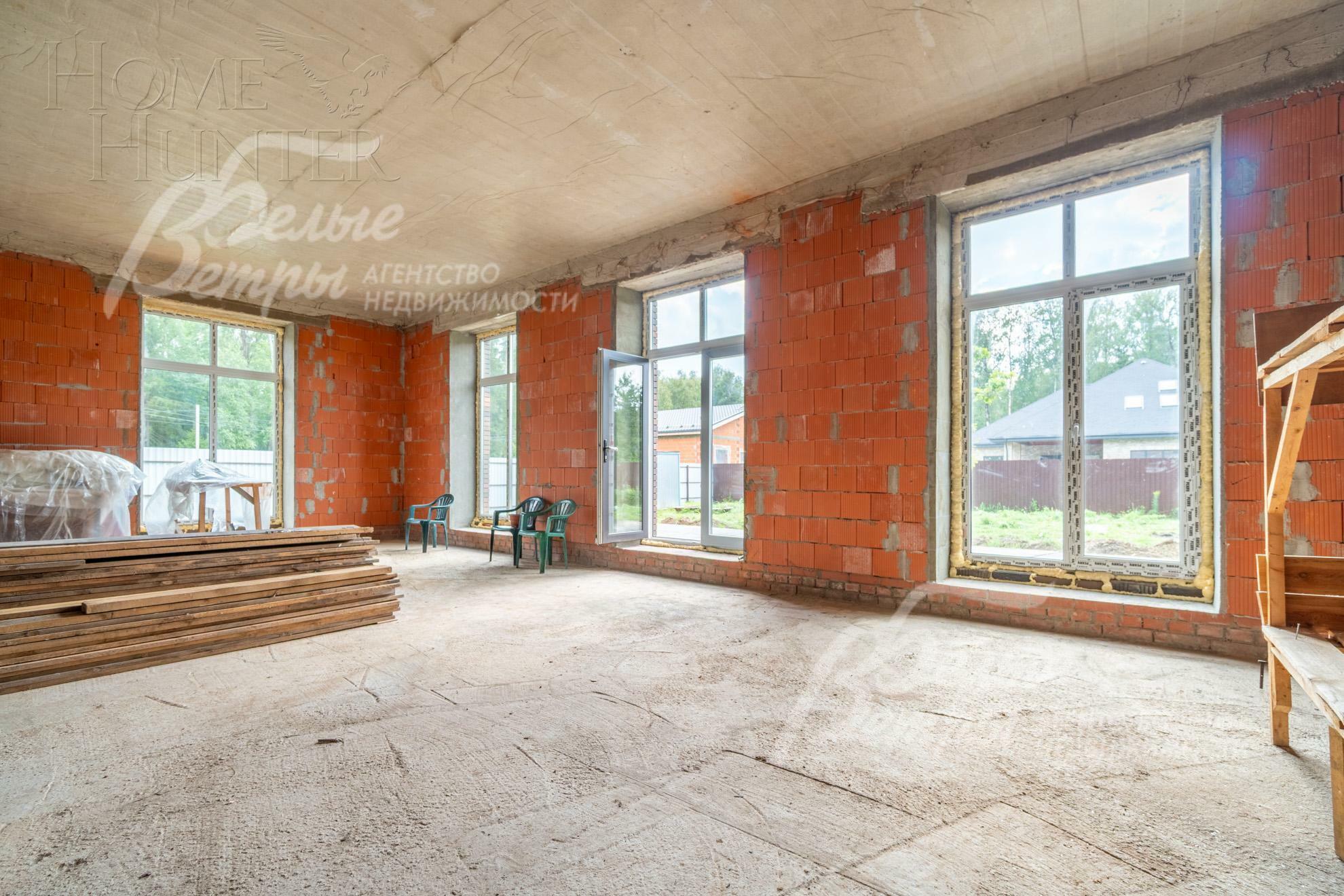 2-этажный коттедж 427.9 м² без отделки