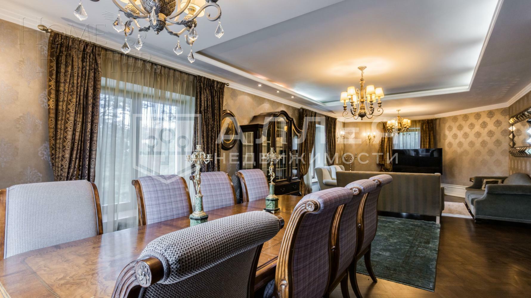 2-этажный коттедж 540 м² с отделкой