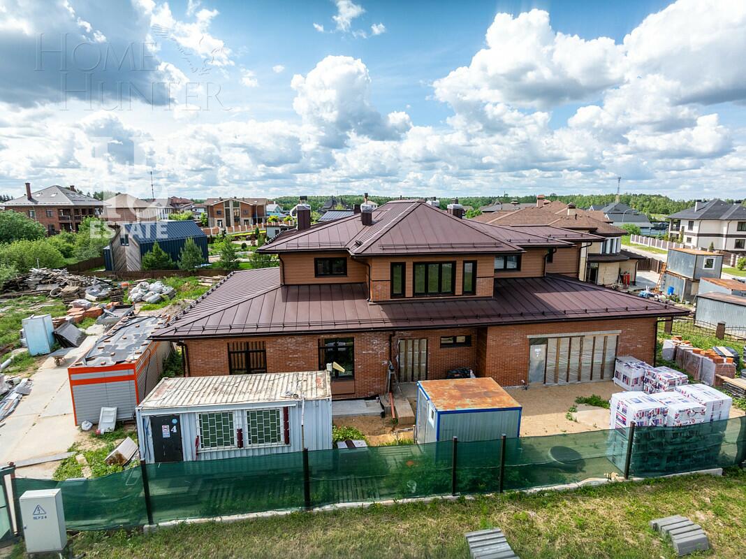 2-этажный коттедж 480 м² без отделки