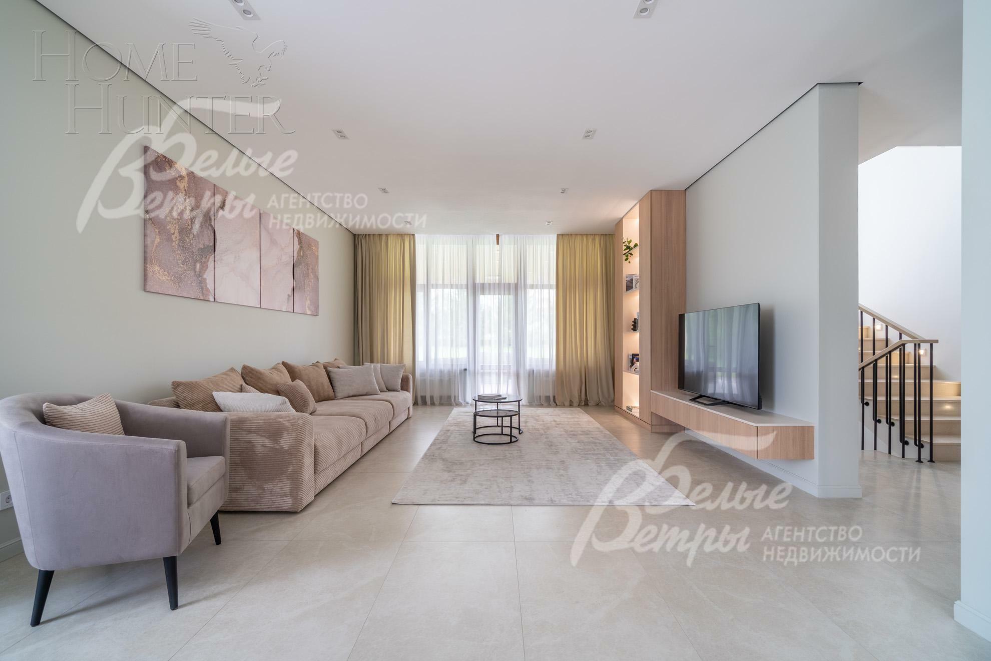 2-этажный таунхаус 435 м² с отделкой