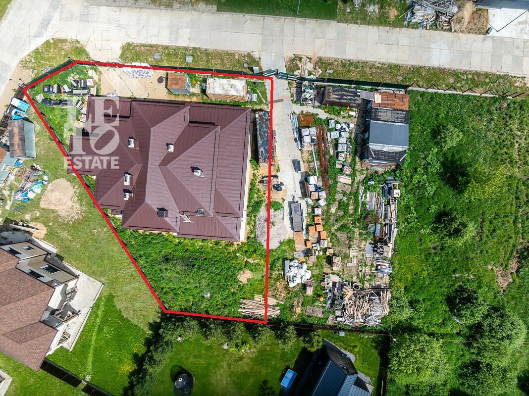 2-этажный коттедж 480 м² без отделки