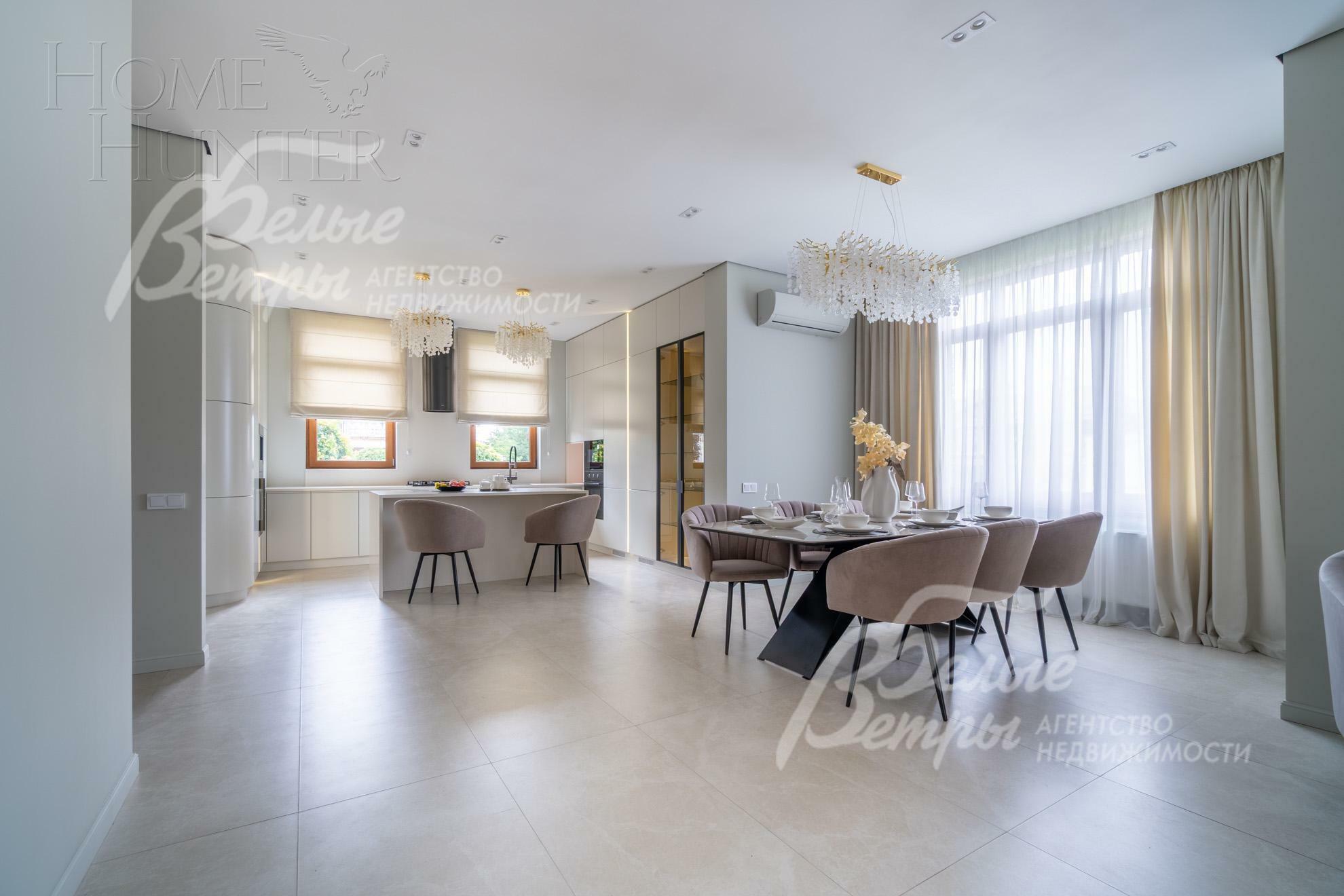 2-этажный таунхаус 435 м² с отделкой