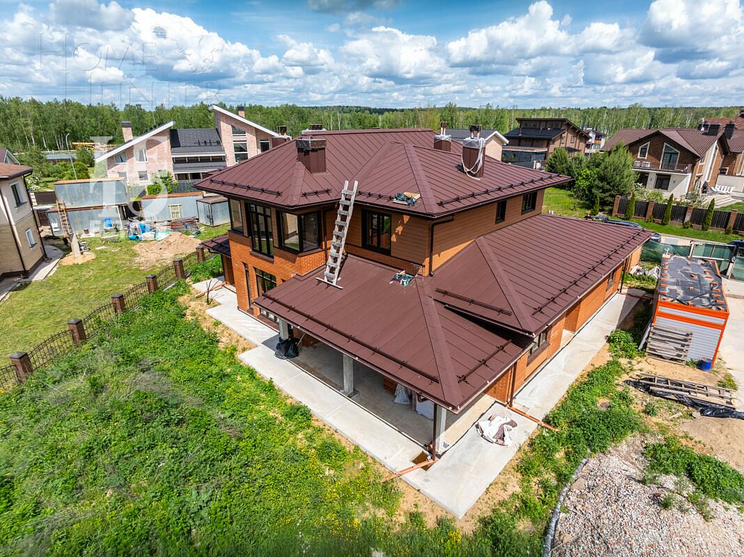 2-этажный коттедж 480 м² без отделки