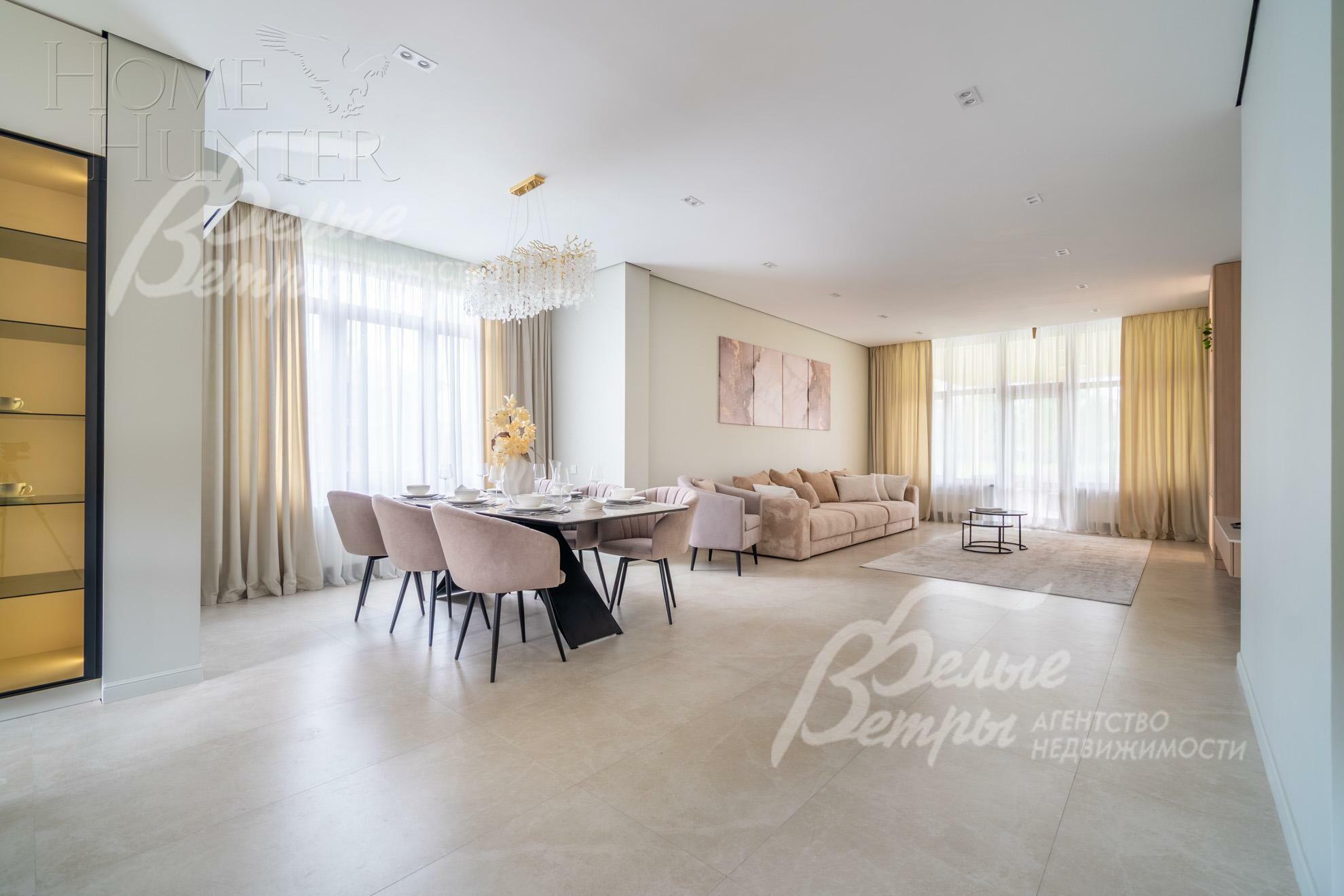 2-этажный таунхаус 435 м² с отделкой