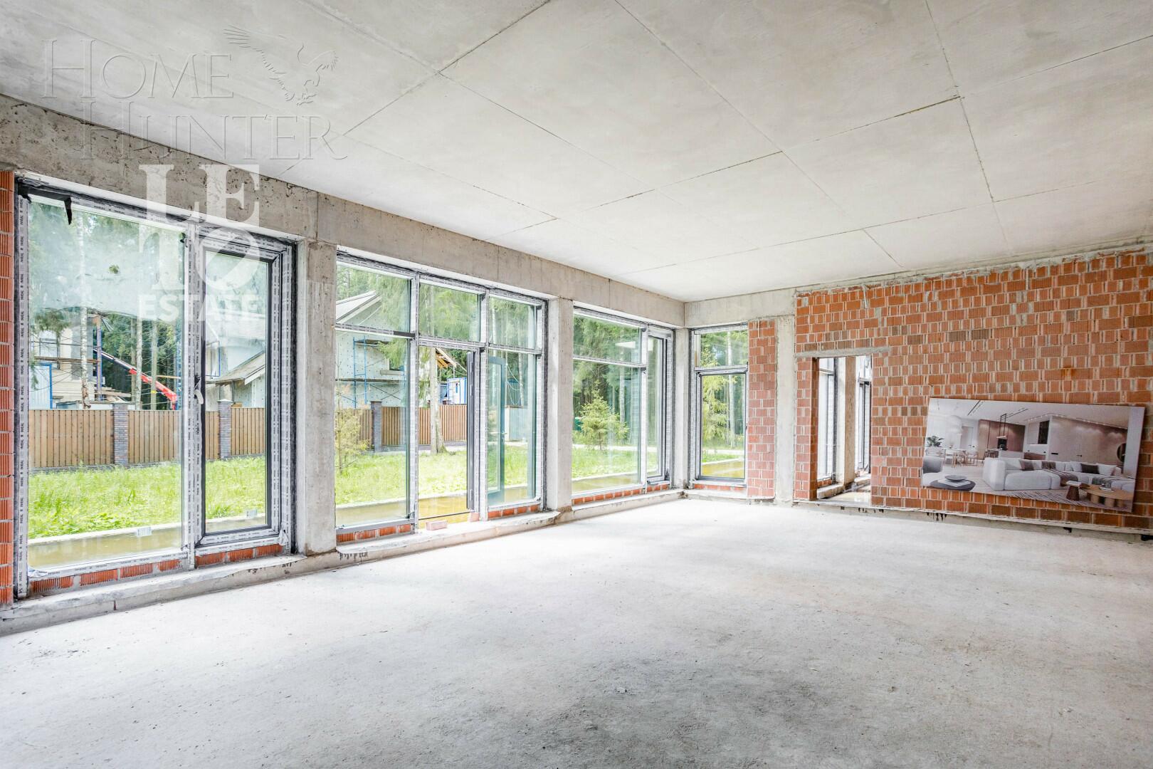 2-этажный коттедж 526 м² без отделки