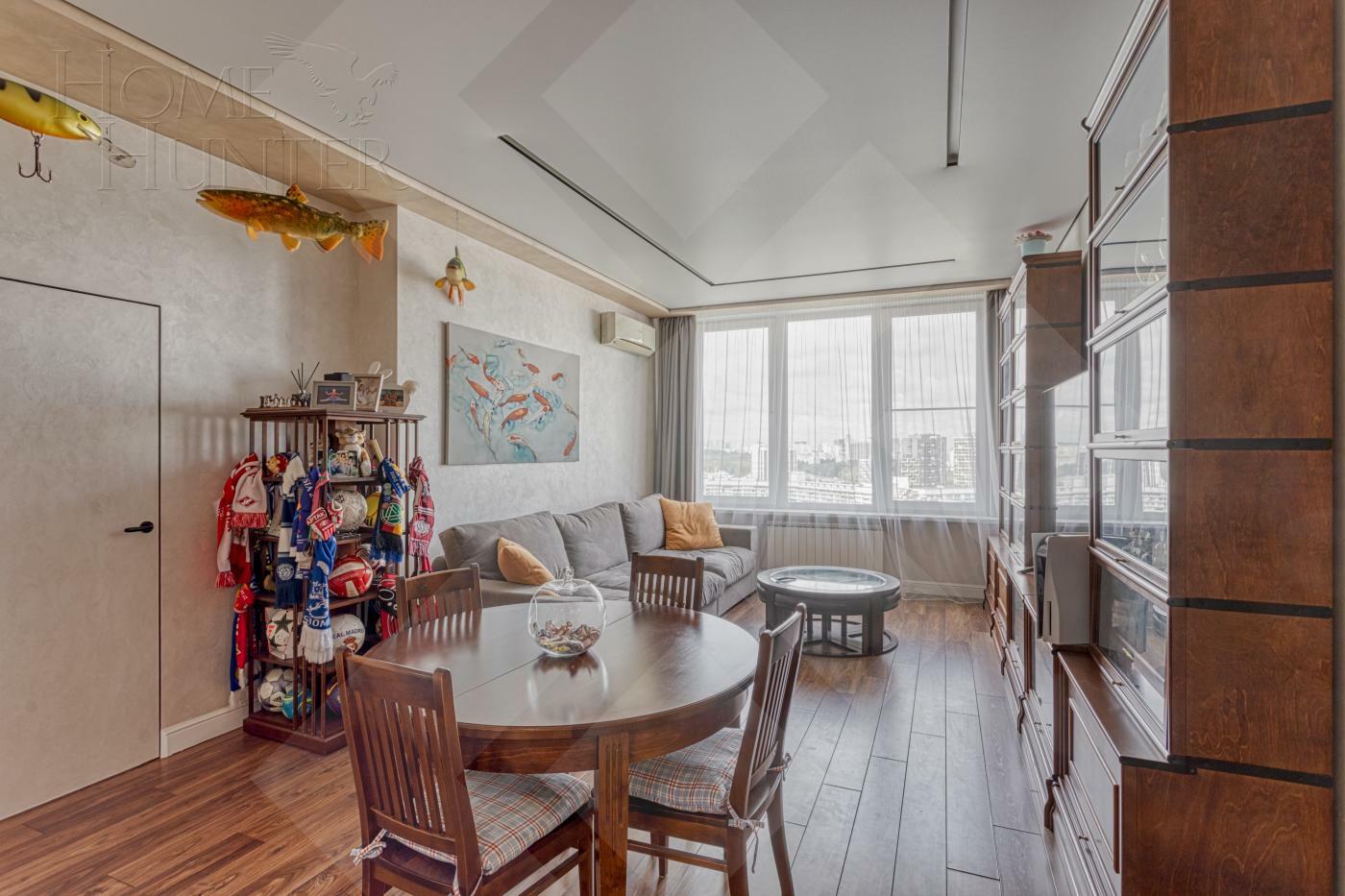 3-КОМН. КВАРТИРА С ОТДЕЛКОЙ 102.6 М² НА 23 ЭТАЖЕ