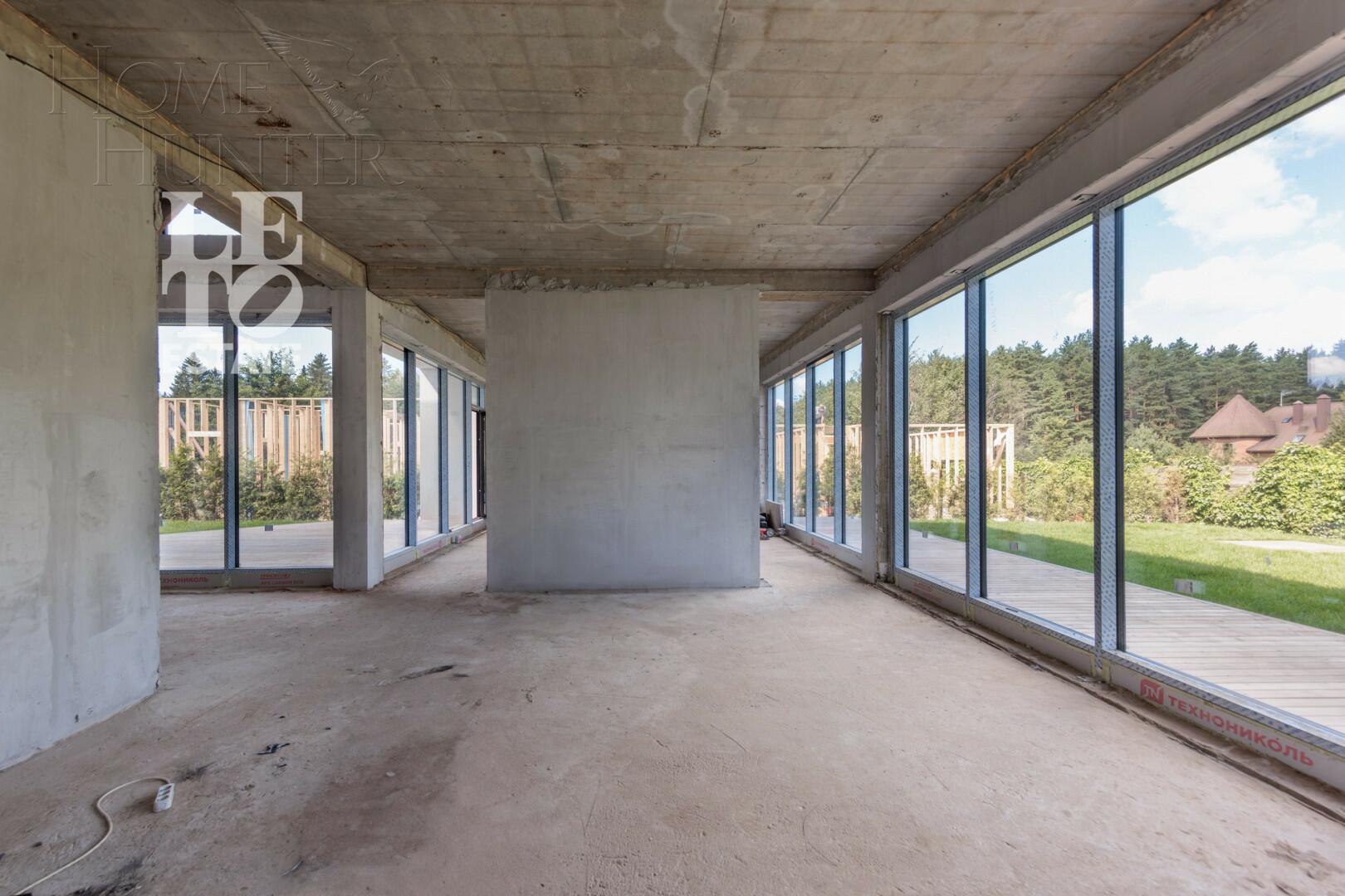 2-этажный коттедж 287 м² без отделки