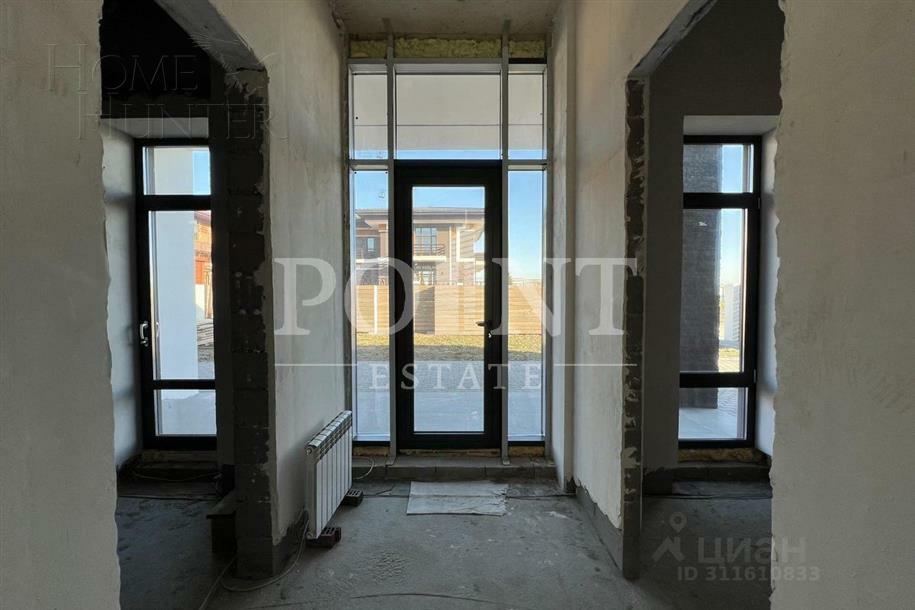 1-этажный коттедж 250 м² без отделки