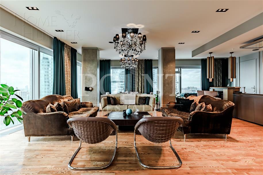 3-КОМН. АПАРТАМЕНТЫ С ОТДЕЛКОЙ 238.7 М² НА 43 ЭТАЖЕ