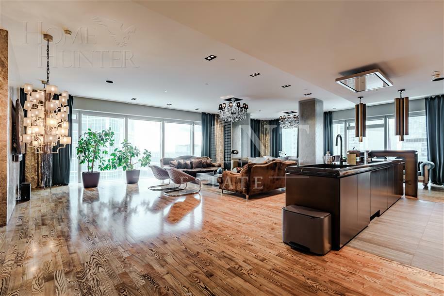 3-КОМН. АПАРТАМЕНТЫ С ОТДЕЛКОЙ 238.7 М² НА 43 ЭТАЖЕ