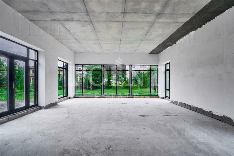 1-этажный коттедж 250 м² без отделки