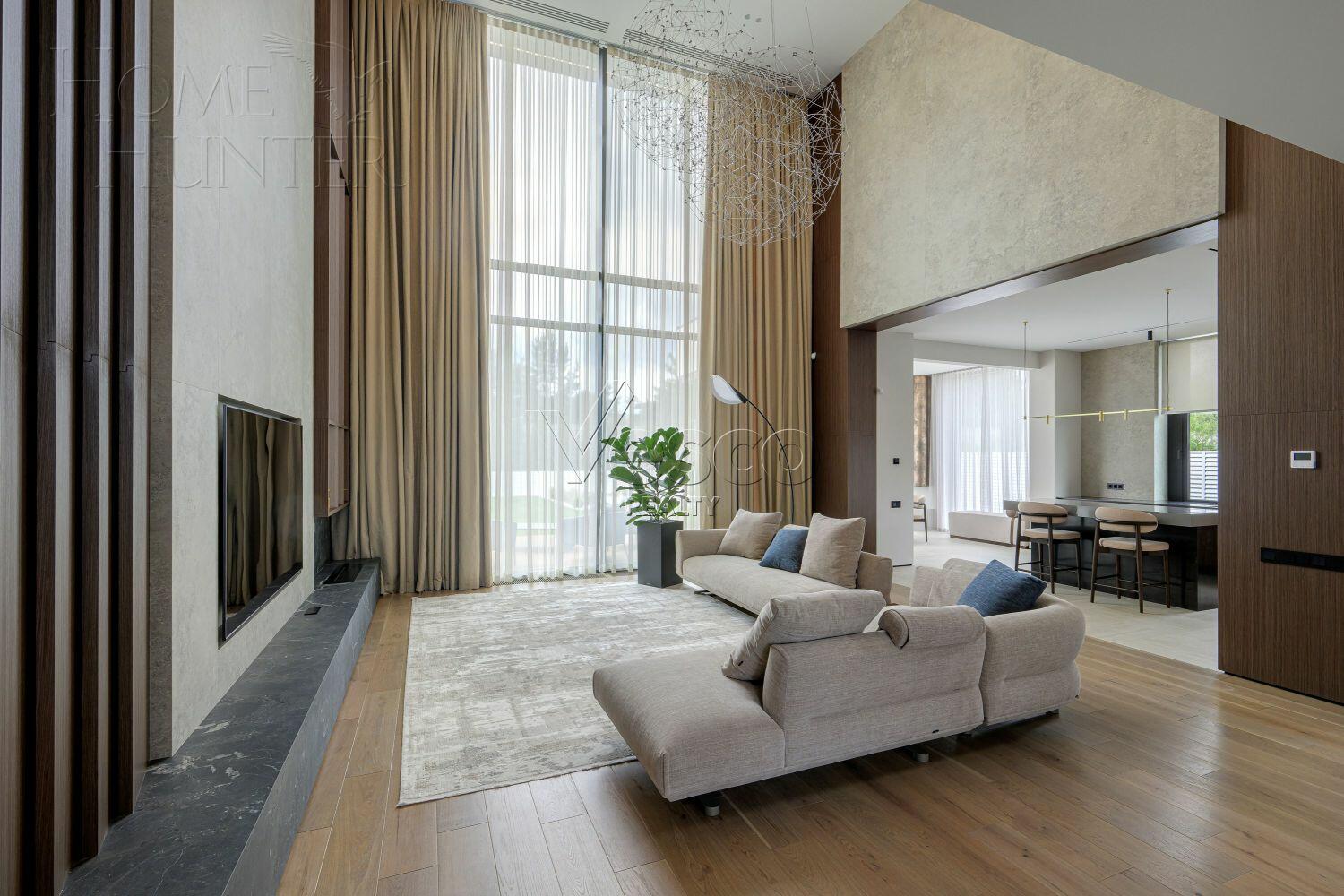 2-этажный коттедж 435 м² с отделкой