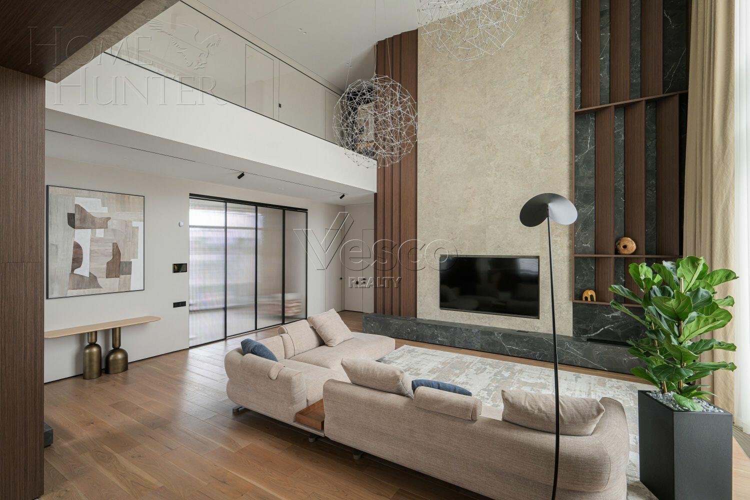 2-этажный коттедж 435 м² с отделкой