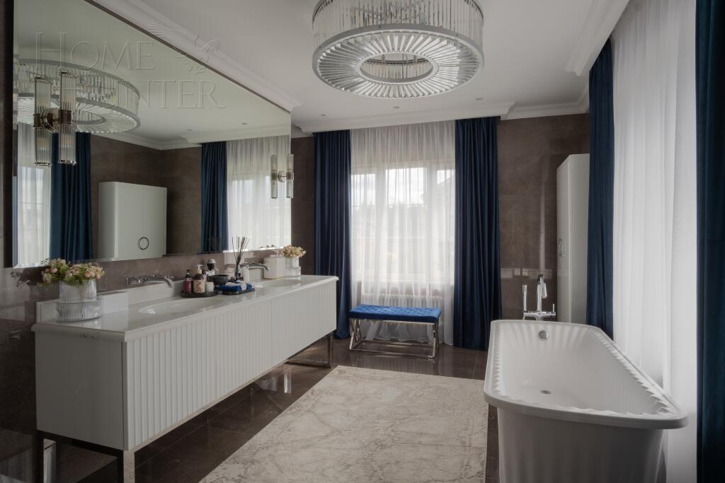 2-этажный коттедж 400 м² с отделкой