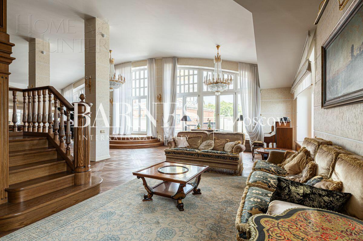 2-УРОВНЕВЫЙ ПЕНТХАУС С ОТДЕЛКОЙ 584 М² НА 5 ЭТАЖЕ