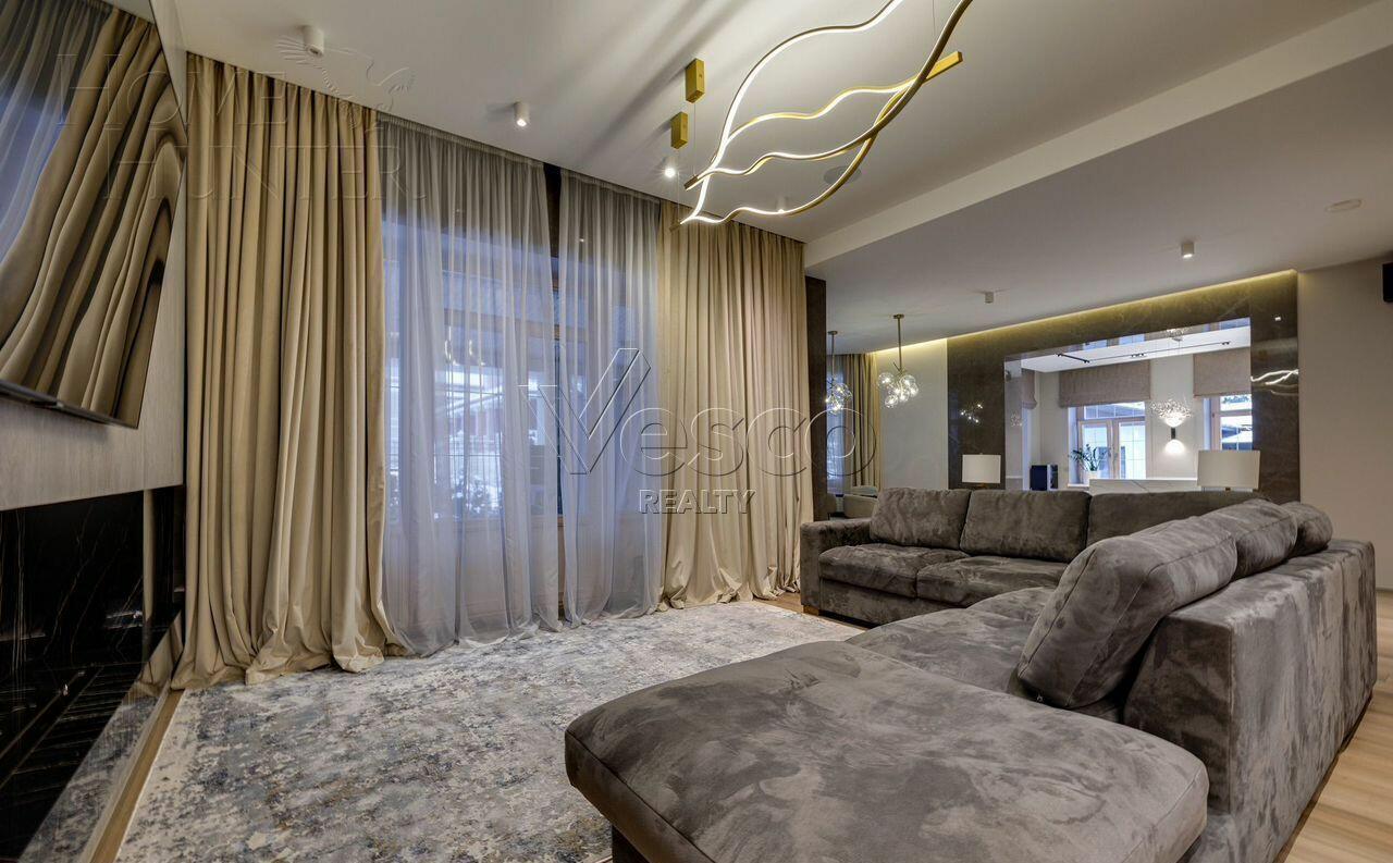 2-этажный коттедж 540 м² с отделкой