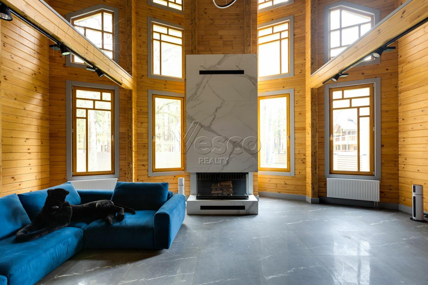 2-этажный коттедж 413.7 м² с отделкой