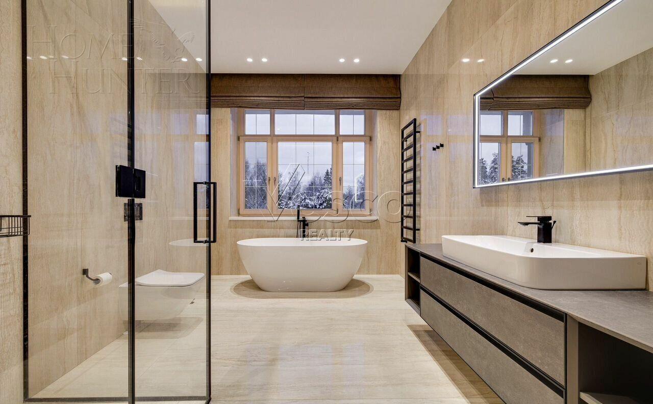 2-этажный коттедж 540 м² с отделкой