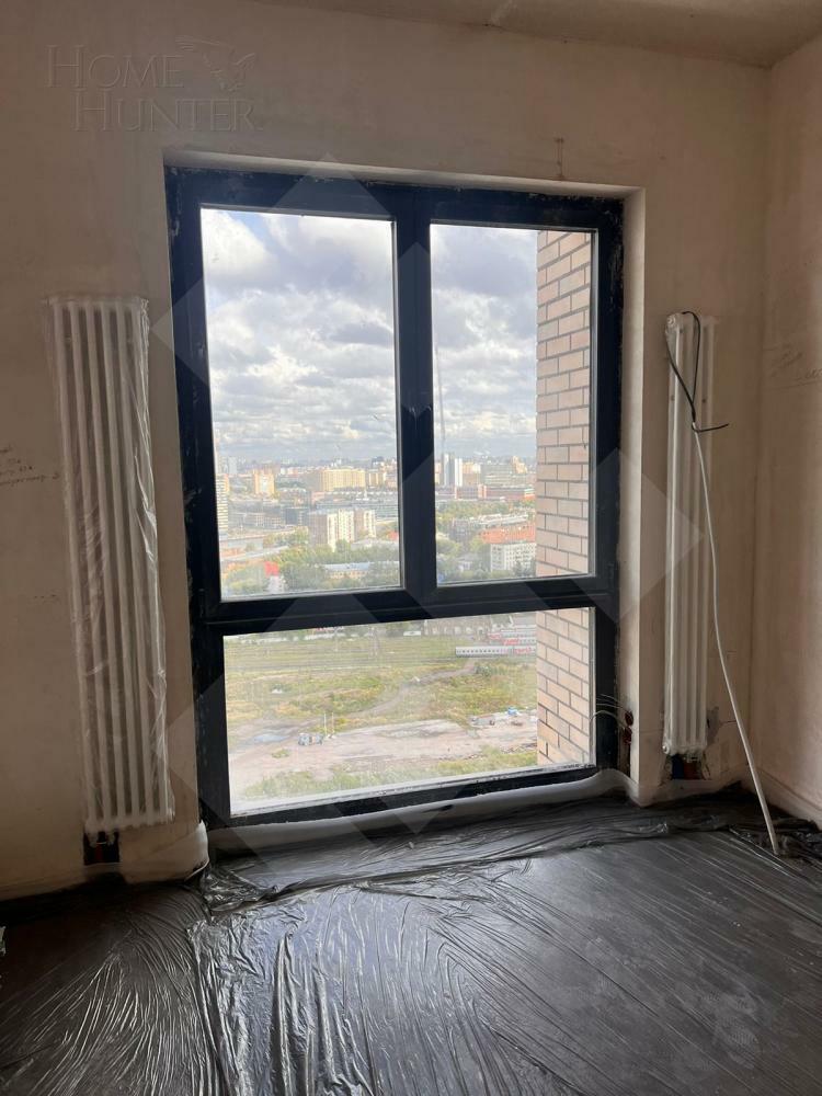 3-КОМН. КВАРТИРА БЕЗ ОТДЕЛКИ 92.5 М² НА 25 ЭТАЖЕ
