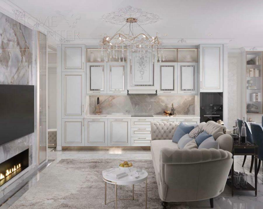 3-КОМН. КВАРТИРА БЕЗ ОТДЕЛКИ 92.5 М² НА 25 ЭТАЖЕ