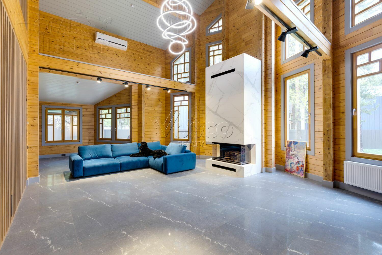 2-этажный коттедж 413.7 м² с отделкой