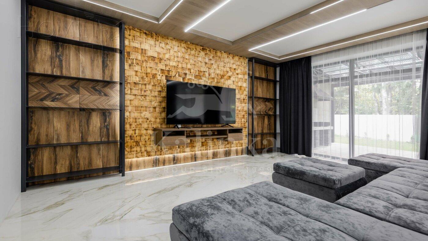 2-этажный коттедж 250 м² с отделкой