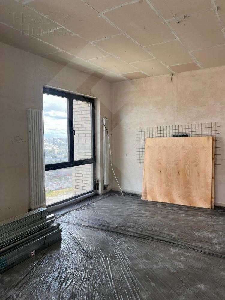 3-КОМН. КВАРТИРА БЕЗ ОТДЕЛКИ 92.5 М² НА 25 ЭТАЖЕ