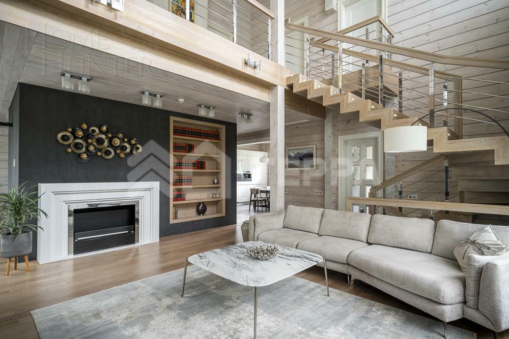 2-этажный коттедж 328 м² с отделкой