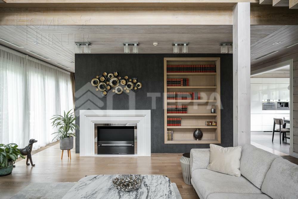 2-этажный коттедж 328 м² с отделкой