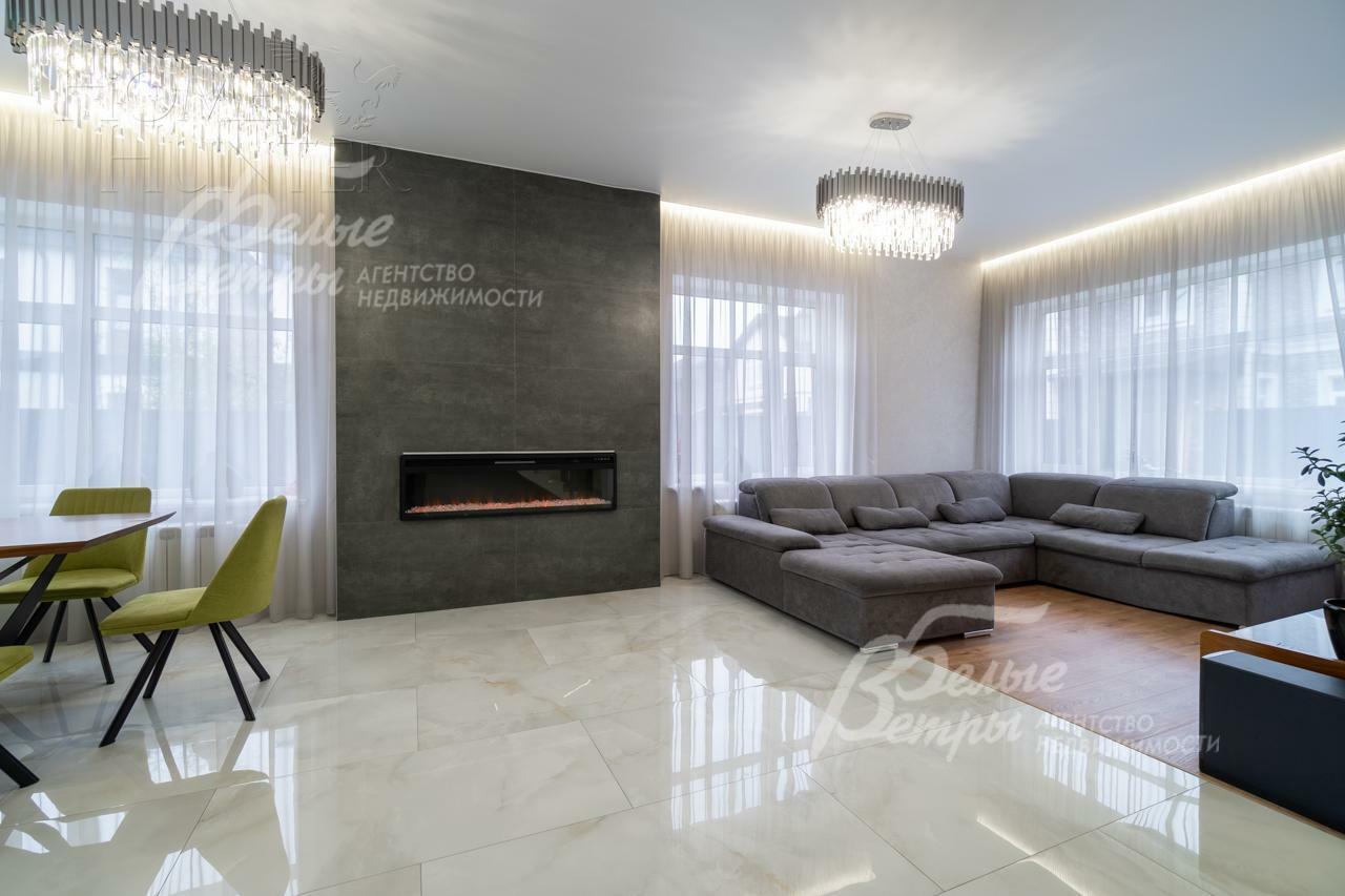 2-этажный коттедж 220 м² с отделкой