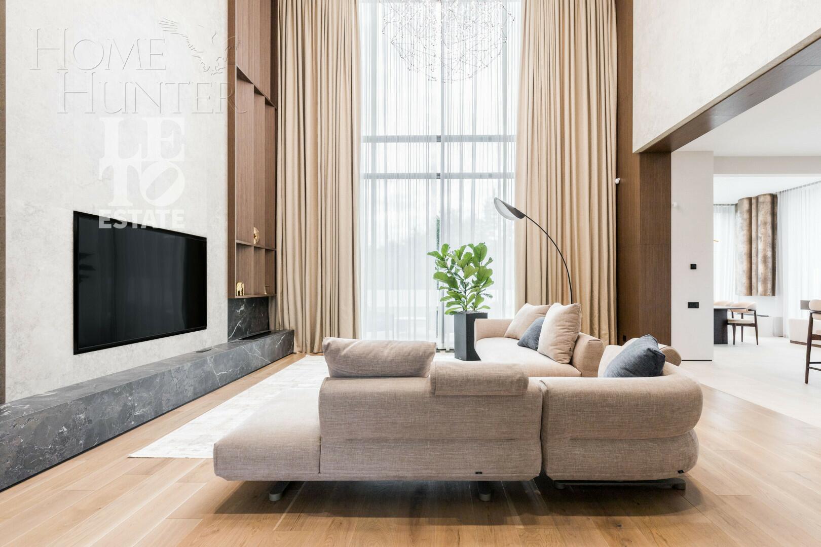 2-этажный коттедж 435 м² с отделкой