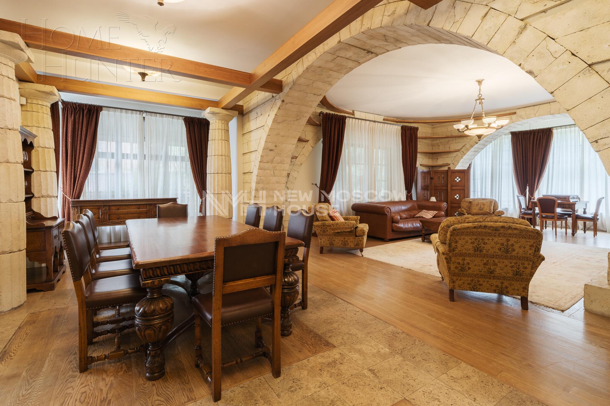 2-этажный коттедж 720 м² с отделкой