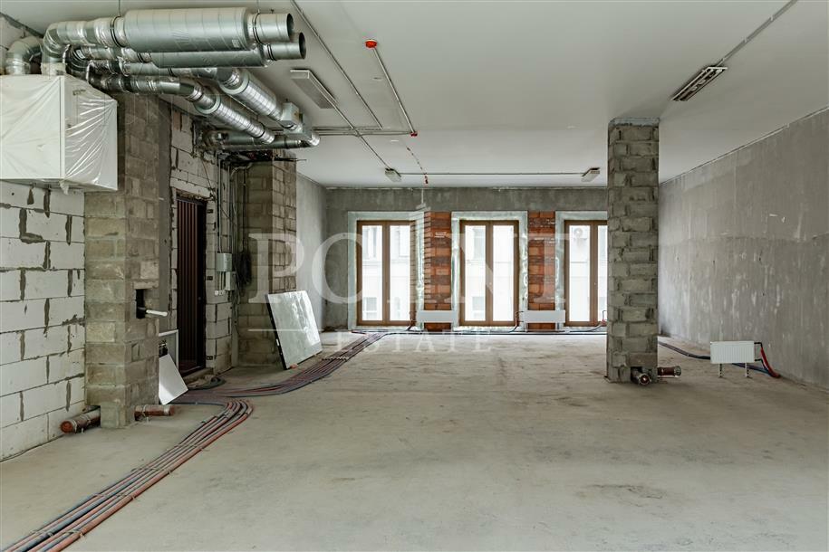 3-КОМН. КВАРТИРА БЕЗ ОТДЕЛКИ 135 М² НА 4 ЭТАЖЕ