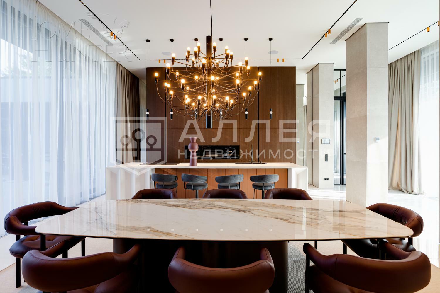 2-этажный коттедж 1 265 м² с отделкой