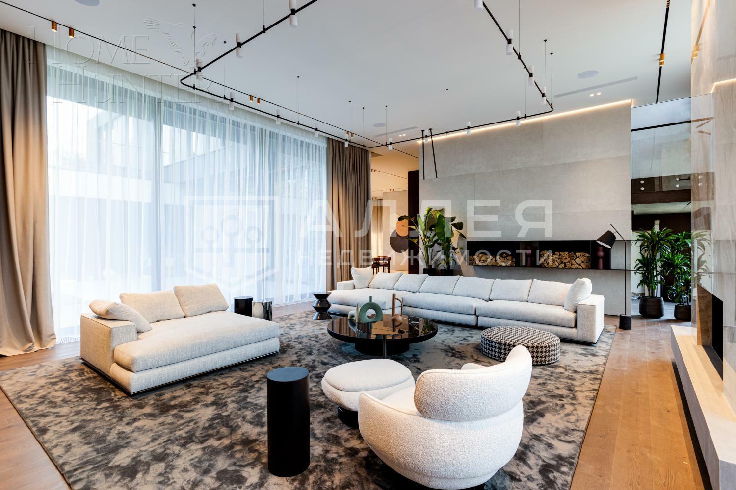 2-этажный коттедж 1 265 м² с отделкой