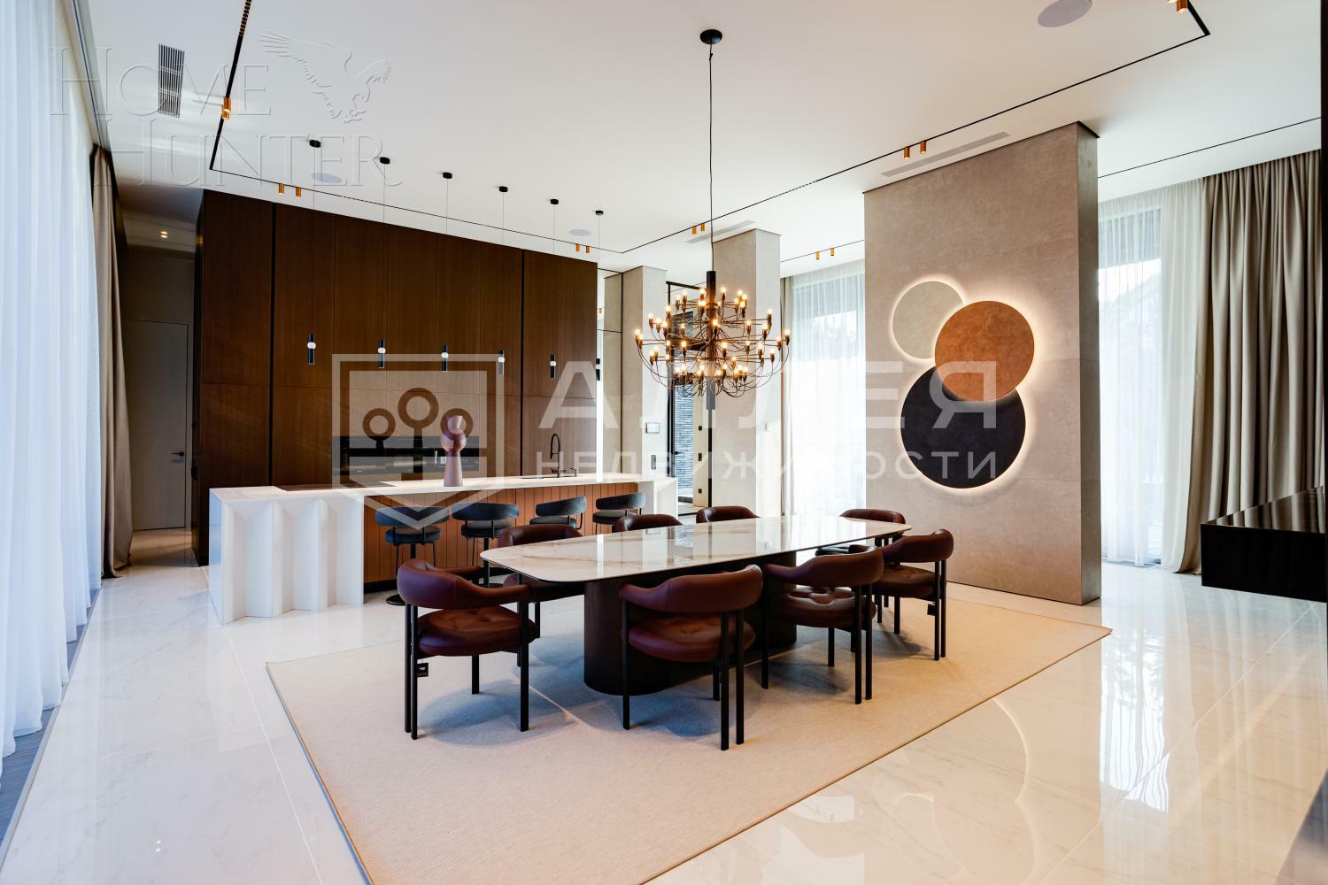 2-этажный коттедж 1 265 м² с отделкой